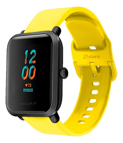 Correa Compatible Con Amazfit Bip S Amarillo Ev