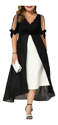 Gordita en vestido sale
