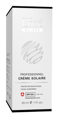 Imagen 3 de 3 de Protector Solar 50+ De Efizé Suisse® - mL a $2617