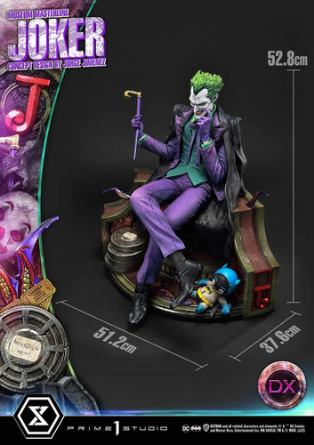 Joker 1/3 Dc Prime 1 Studios Deluxe Bonus Jorge Jimenez