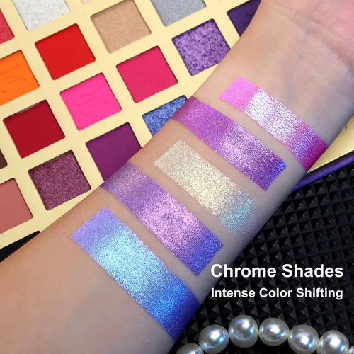 Paleta De Sombras De Ojos De 40 Colores Maquillaje Portátil