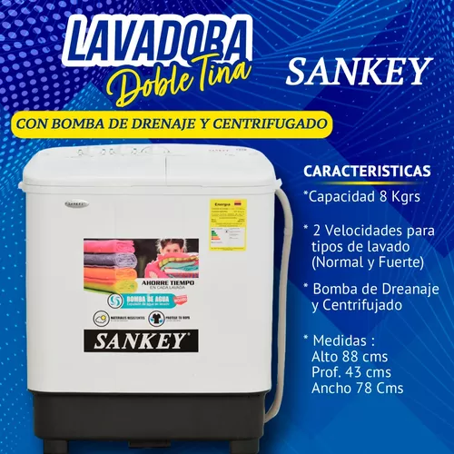 Lavadora 10kg Automática Sankey - El Puntazo del San