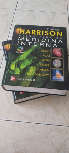 Libro Harrison Manual De Medicina 18edicion. 2 Tomos.