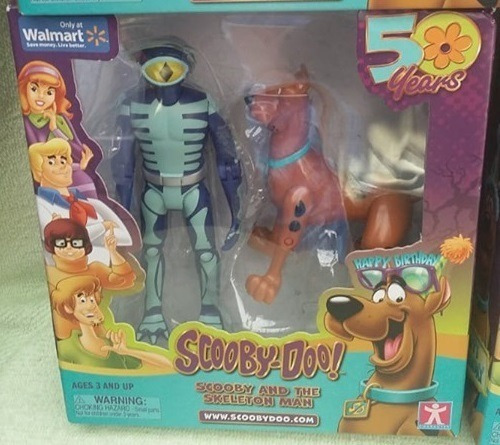 2 Scooby Skeleton Velma Frankenstein Black Shaggy Headless