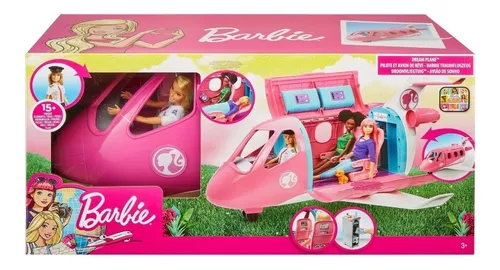 Barbie - Avión con Muñeca Piloto, Vehiculos