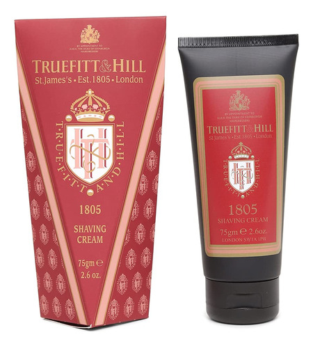 Truefitt & Hill Tubo De Crema De Afeitar - 1805 | Afeitado I