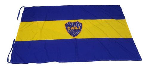 Bandera De Boca Jrs Cavani 140 X 80 Tela Panamá