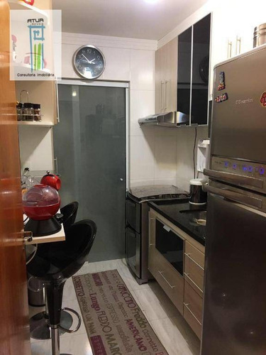 Imagem 2 de 11 de Apartamento Com 2 Dormitórios À Venda, 54 M² Por R$ 320.000,00 - Vila Santos - São Paulo/sp - Ap1198