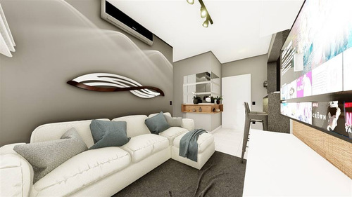 Imagem 17 de 22 de Apartamento, 1 Dorms Com 55.59 M² - Caiçara - Praia Grande - Ref.: Cg103 - Cg103