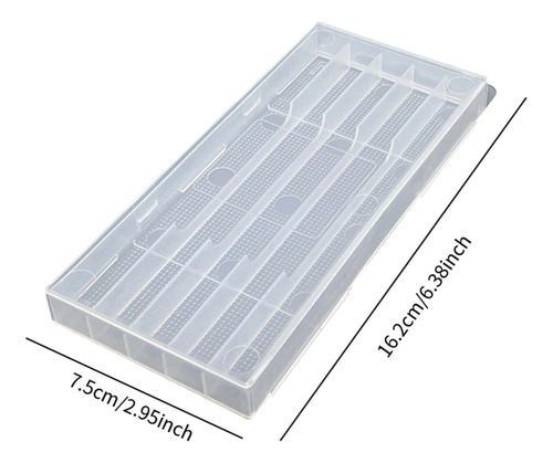 Caja De Piezas De Herramientas De Caja De 16.2cmx7.5cm