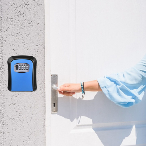A Llave Lockbox House De Aluminio For Carné De Identidad,