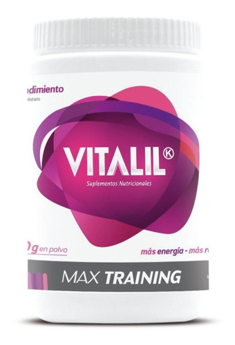 Vitalil Max Training  Energizante Alto Rendimiento Creatina