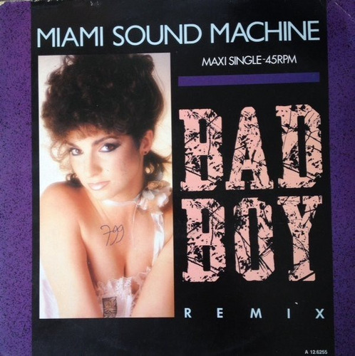 Vinilo Miami Sound Machine Bad Boy (special Dance Mix)