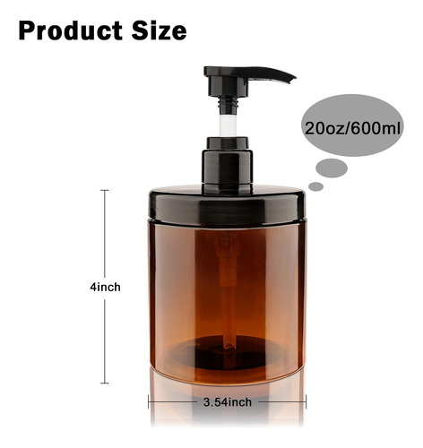 Dispensador De Botellas Dispensadoras, 3 Botellas De Plástic