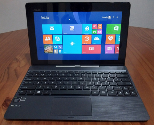 Netbook Tablet 2 En 1 Asus Transformer Book T100taf Quadcore (Usado)