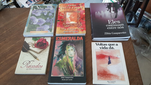 Lote 6 Livros Zibia Gasparetto