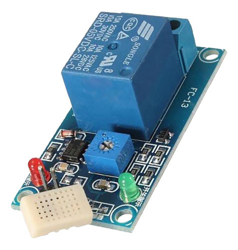 Módulo De De 5v 1 Canal Con Optooplador Humedad Sensor De