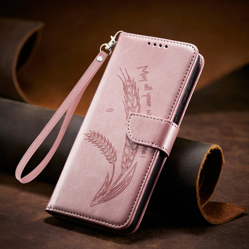 Funda De Piel Tipo Libro Para Vivo S1 Pro/y9s/y15s Con Función Atril Magnética