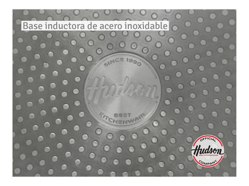 Imagen 6 de 9 de Bateria De Cocina Induccion Hudson 5 Piezas Total Black