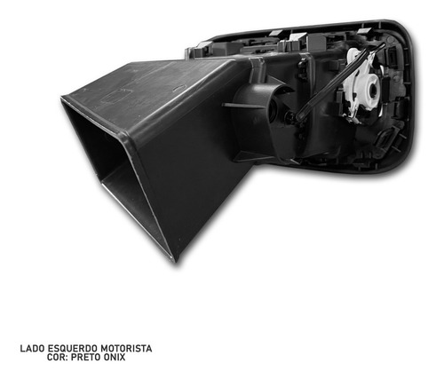 Difusor Ar Lateral Esquerdo Preto Fiat Toro Open Edition 19'