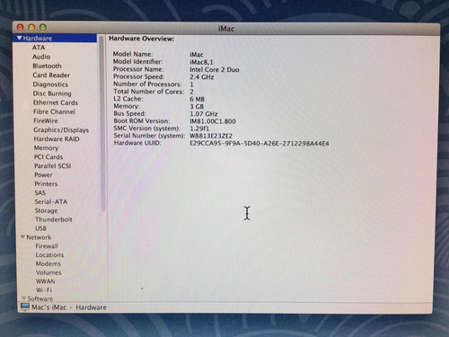 Imagen 10 de 10 de iMac 20 Pulgadas Core2duo Early 2008