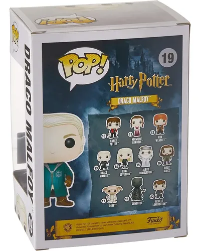 Funko Pop Movies: Harry Potter Action Figure Draco Malfoy