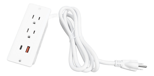 Enchufe De Escritorio Empotrado, 2 Enchufes, 1 Usb C, 1 Usb