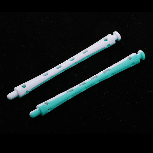 2 Varillas Para Permanente De Cabello 9 X 0.8 Cm