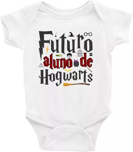 Body Bebê Infantil Futuro Aluno De Hogwarts (harry Potter)