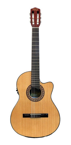 Guitarra Criolla Clasica Electroacustica Gracia Modelo M10 Q