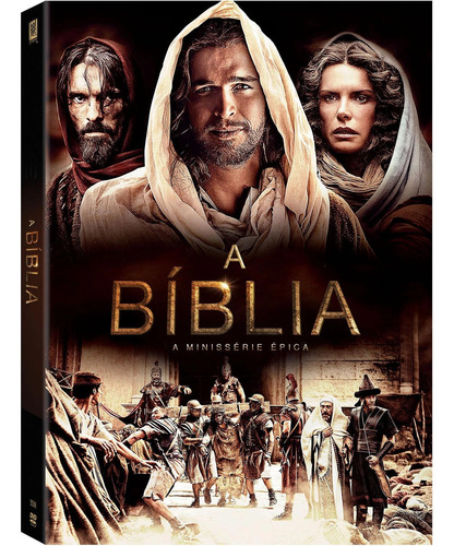 Dvd A Bíblia - Minissérie Épica 10 Episódios + Bônus