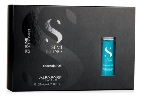 Tratamiento Intensivo Capilar Alfaparf Sublime Essential Oil