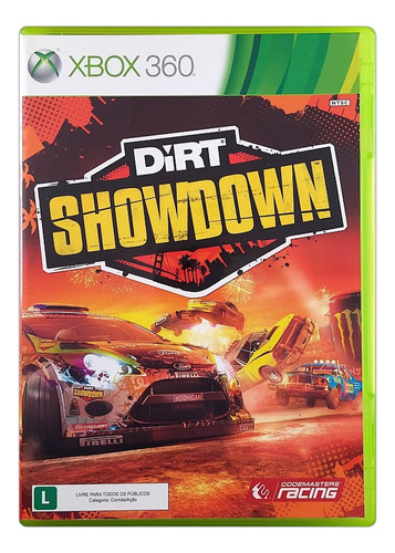 Dirt Showdown Original Xbox 360 Mídia Física