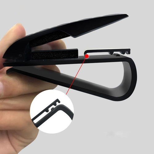 Auto Sun Visor Gafas Soporte Montaje Anteojos Suspensión