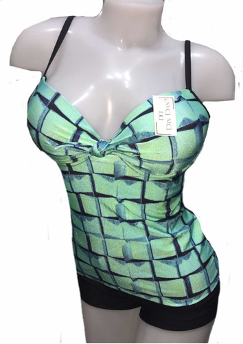 Tankini Din Dan Cod 4618 Taza Soft Breteles Regulables 