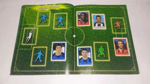 Album Panini Liga Italiana e Nossas Estrelas // PANINI BRASIL ** 2004 **