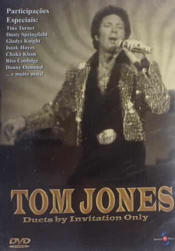 Tom Jones Duets By Invitation Only Dvd Original Lacrado