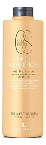 Lendan Rich Nutrition Shampoo 1lt Con Aceite De Nuez