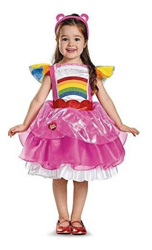 Niñas Cheer Bear Care Bears Deluxe Tutu Toddlers Costume Dre