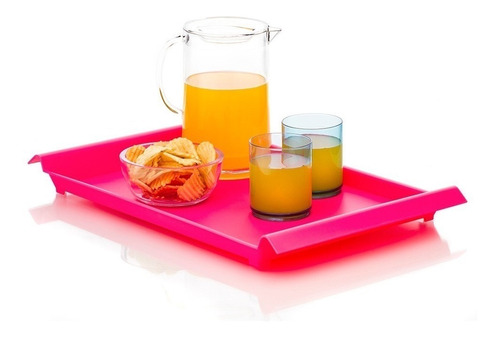 Bandeja Desayuno Mesa Desayunadora Grande Plástico Colores 