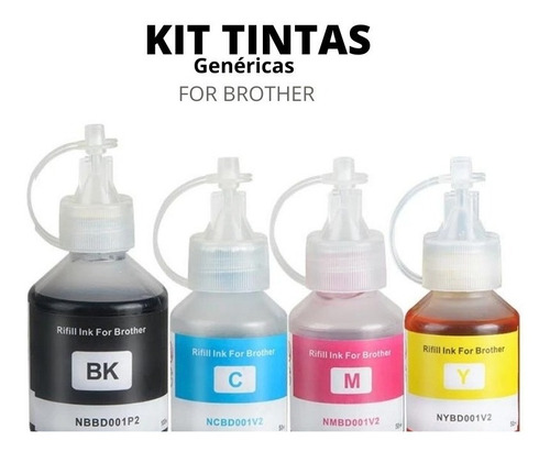 Tinta Para Brother T300/t500w/t700w/t800w/t900w