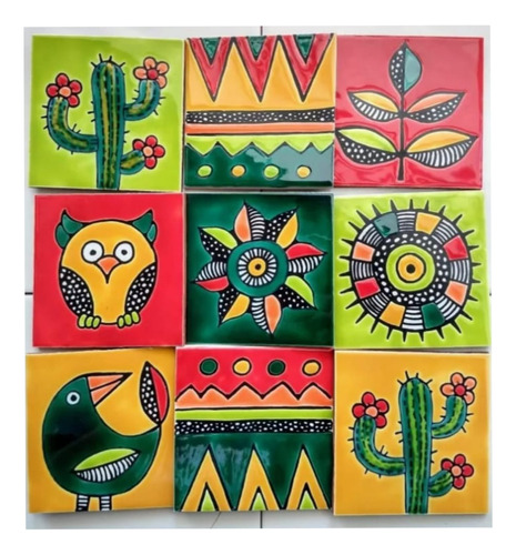 Azulejos Decorados 10x10 Relieve Linea Tijuana. Fabricante