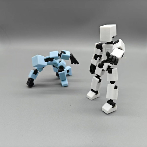 Figura De Ação Mini 13, Figura De Ação Mini T13 Impressa Em