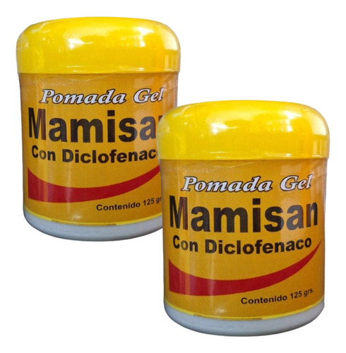 Pomada Mamisan Unguento Original 125 Gr ( 2 Pzas) 