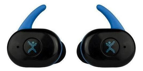 Auriculares Perfect Choice Inalámbrico, Bluetooth,negro/azul