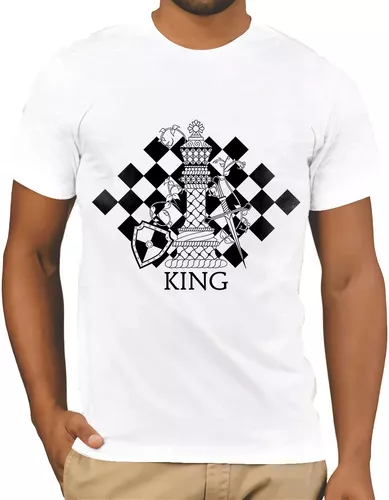 Camiseta Xadrez jogo arte e ciência – Jadoube