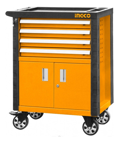 Gabinete Carro Taller Metal 4 Estantes Hdtc01042 Ma