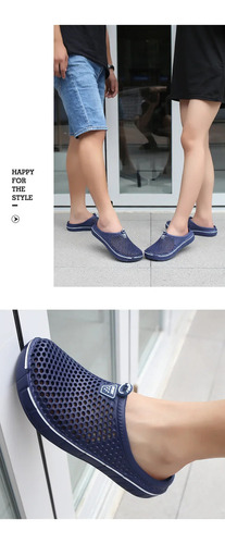 Zapatillas De Playa Huecas De Verano Para Hombre