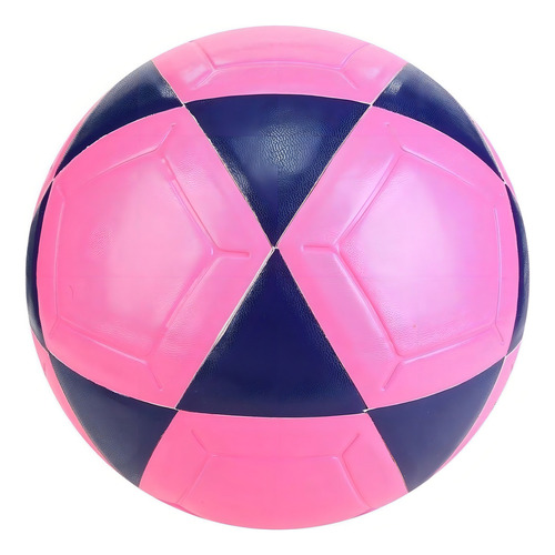 Bola de futevolei Poker Rio Poker nº 5 Unidade x 1 unidades cor rosa e azul marinho