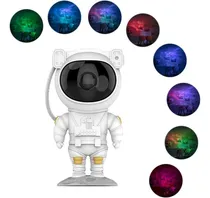 Comprar Proyector De Estrellas Y Galaxia Astronauta Velador Luz
